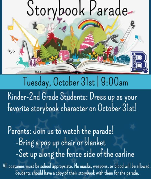 Storybook Parade (Kinder-2nd grade only)